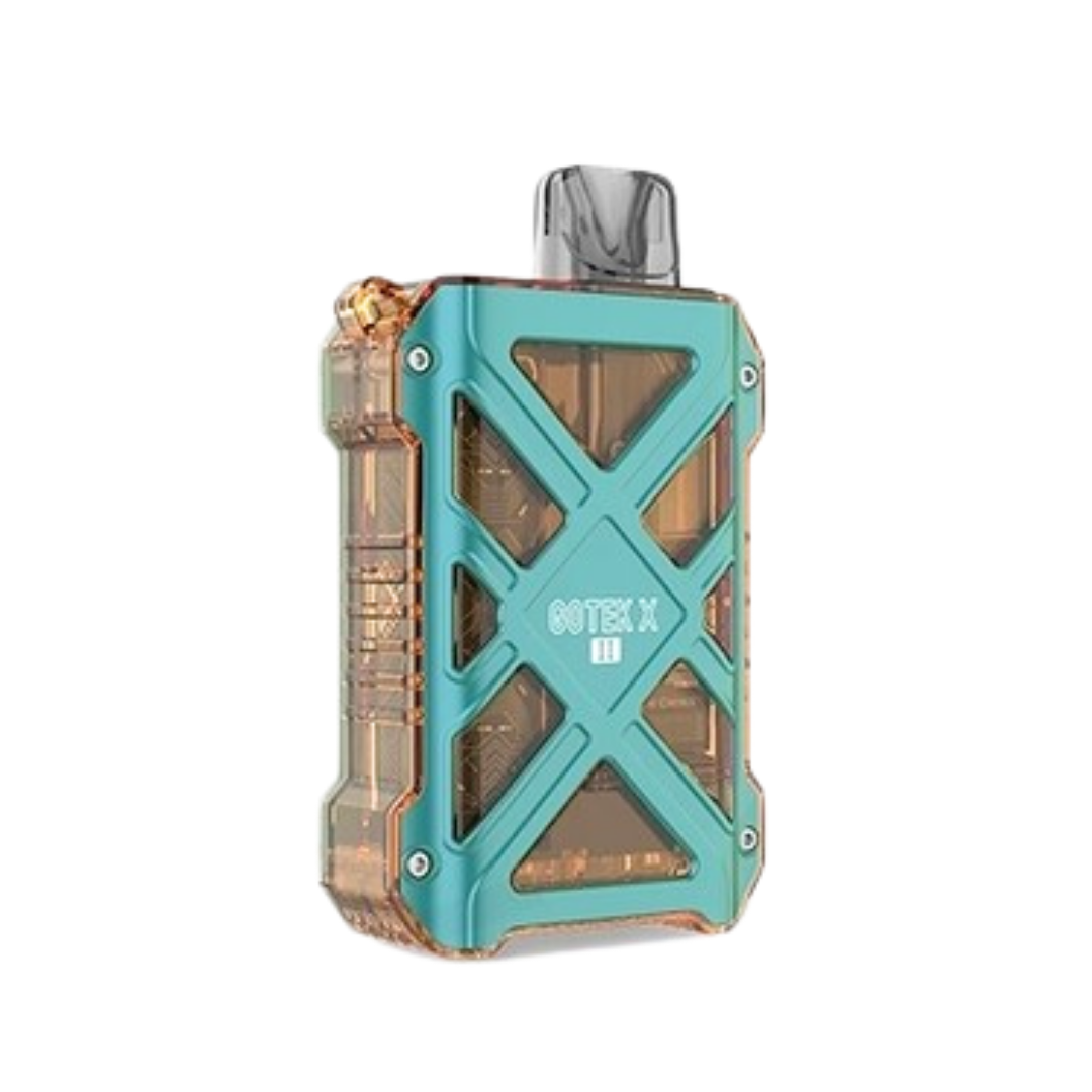 Pine Green Aspire Gotek X 2 Vape Kit With Clear Plastic Cover