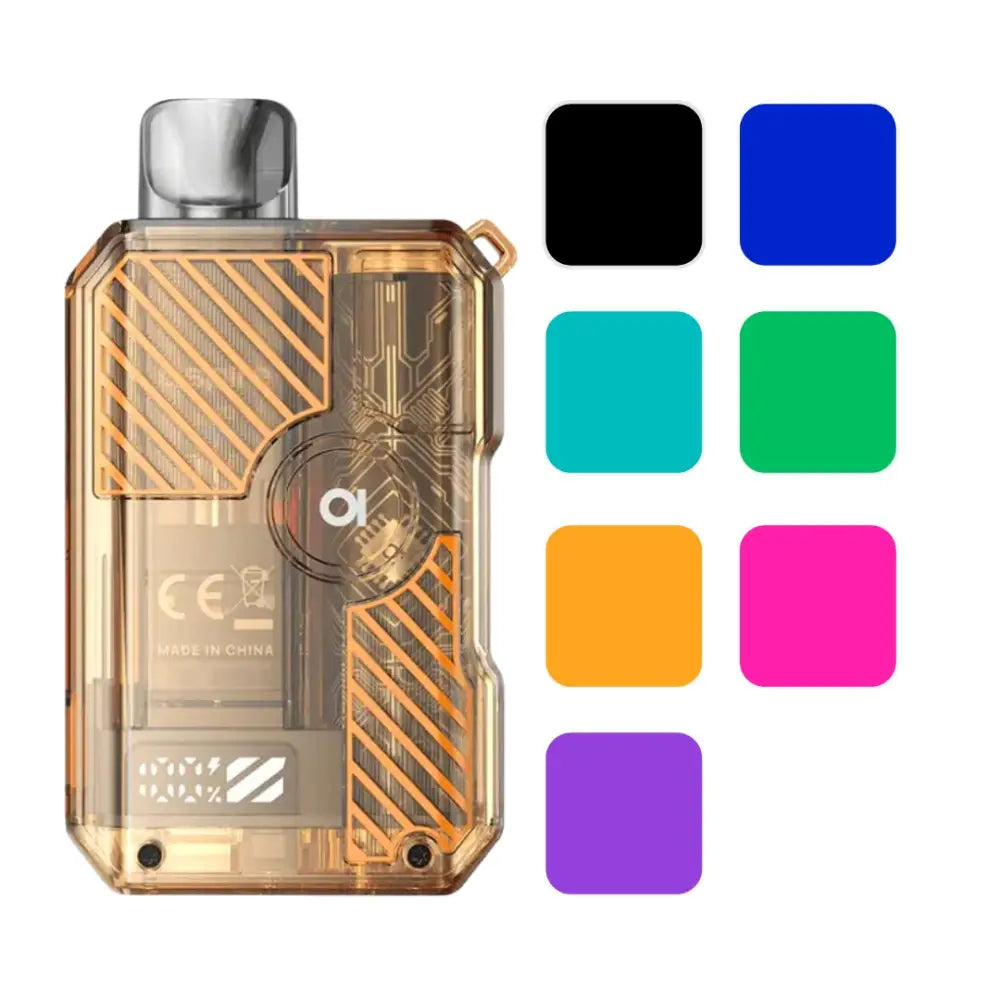 Aspire Gotek X3 Vape Kit front view in orange colour.