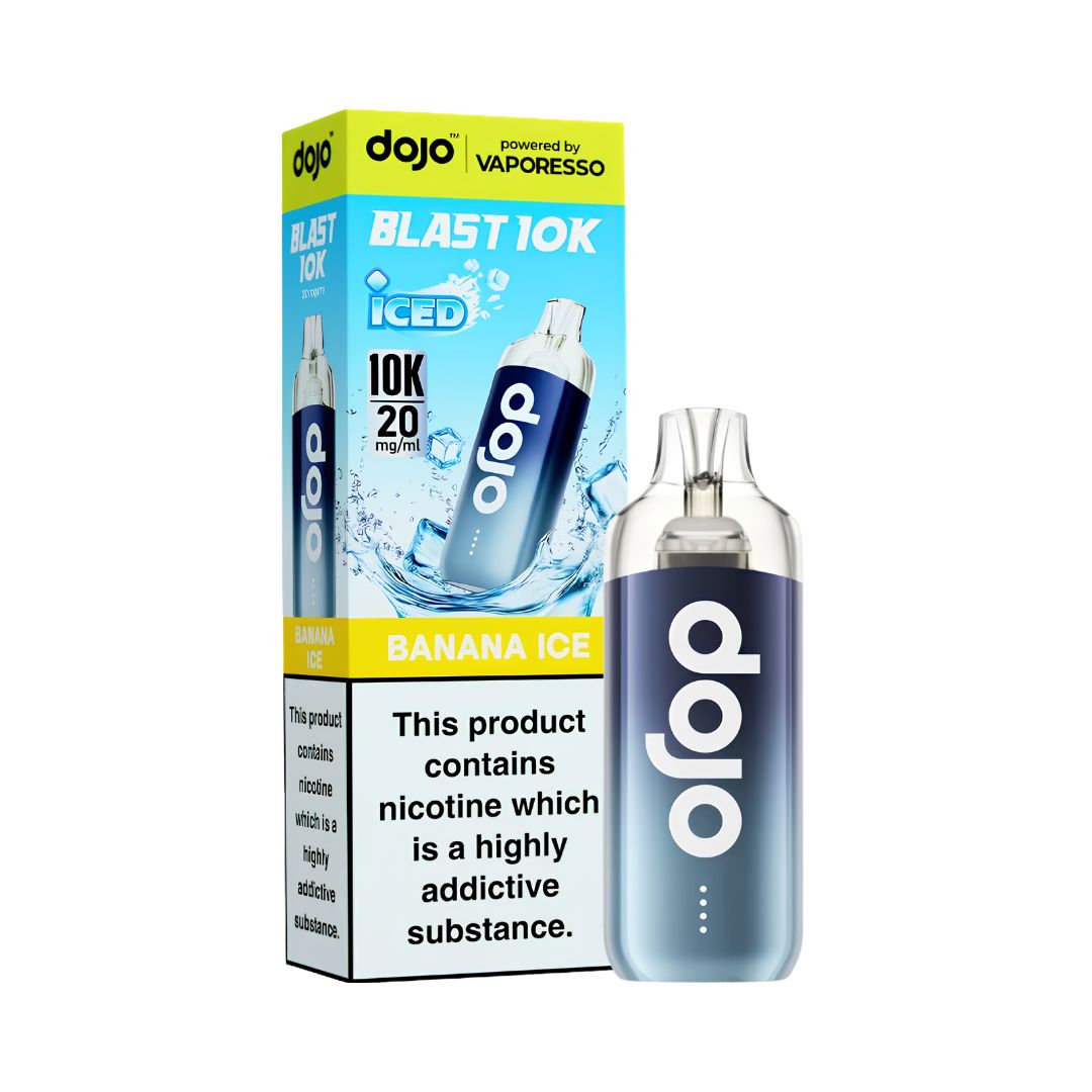 Banana Ice Dojo Blast 10K Prefilled Pod Vape Kit 