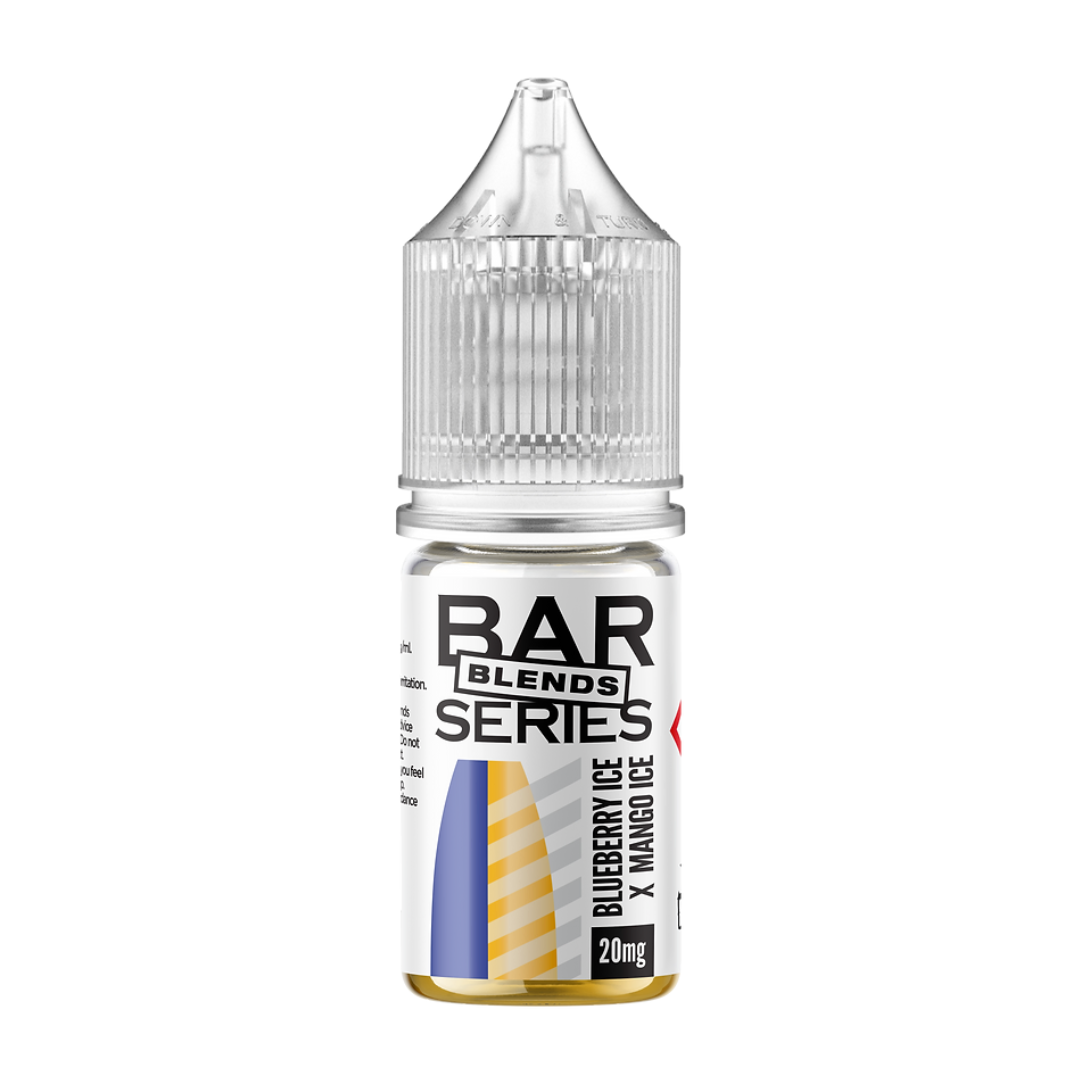 Bar Blends Series Nic Salt E-Liquid Blueberry Ice X Mango Ice