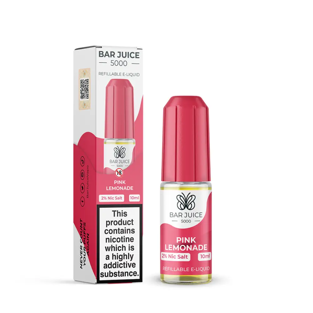 Pink Lemonade Bar Juice 5000 Vape E-Liquid - Smokz Vape Store