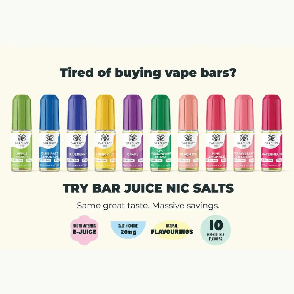 Bar Juice 5000 Vape E-Liquid - Smokz Vape Store 1