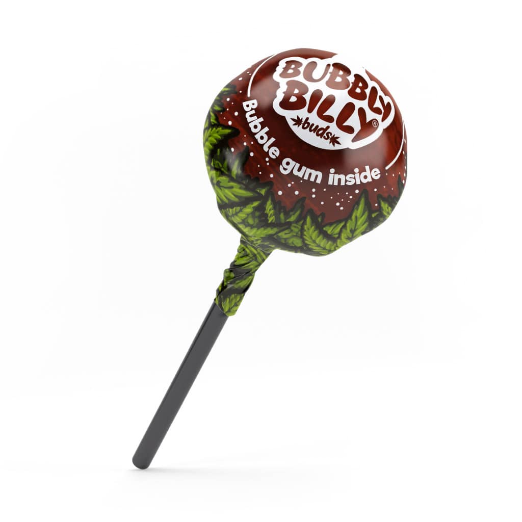CBD Lollipops UK – Cola Kiss Flavour By Bubbly Billy Buds CBD Edibles