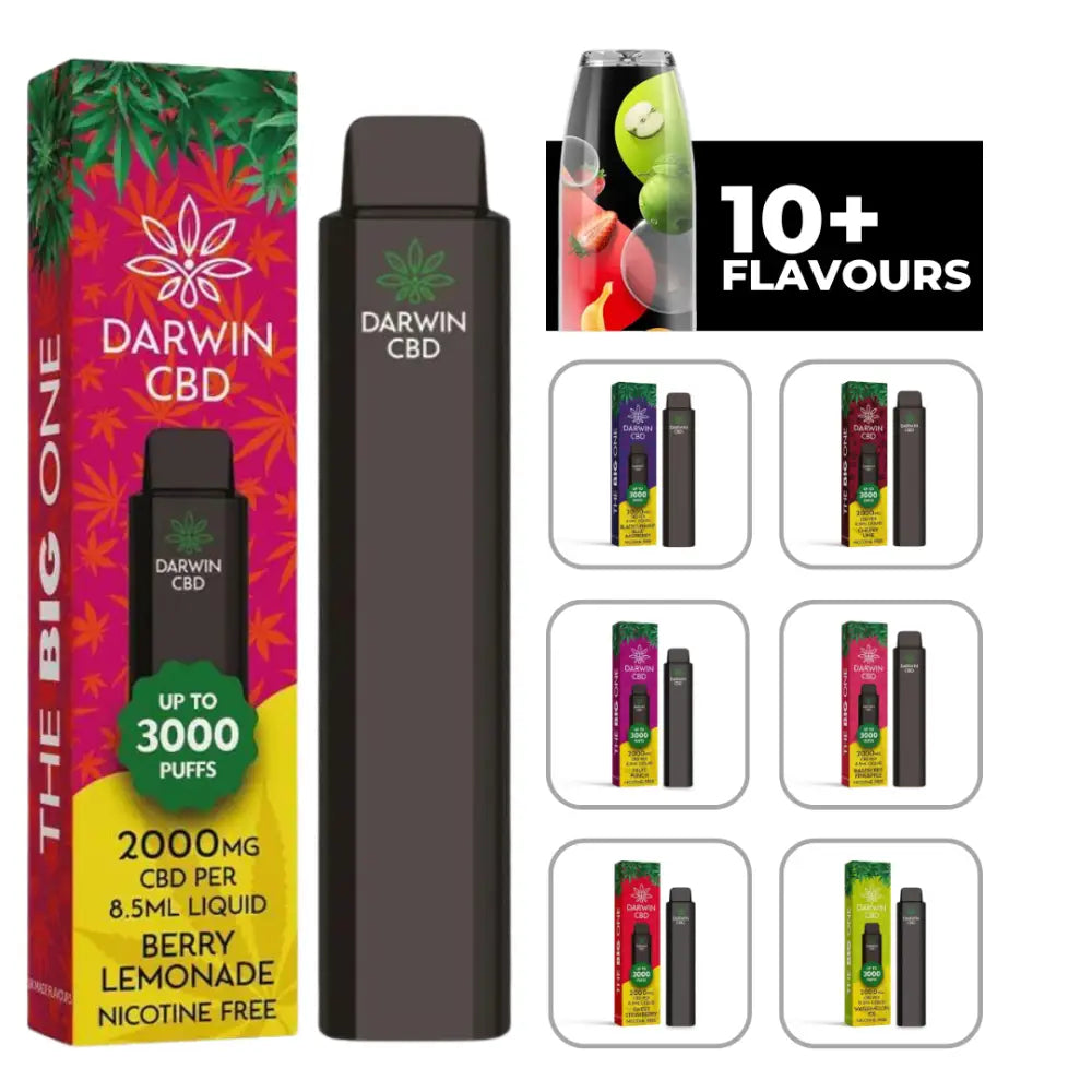 Darwin CBD Disposable 2000mg 3000 Puff