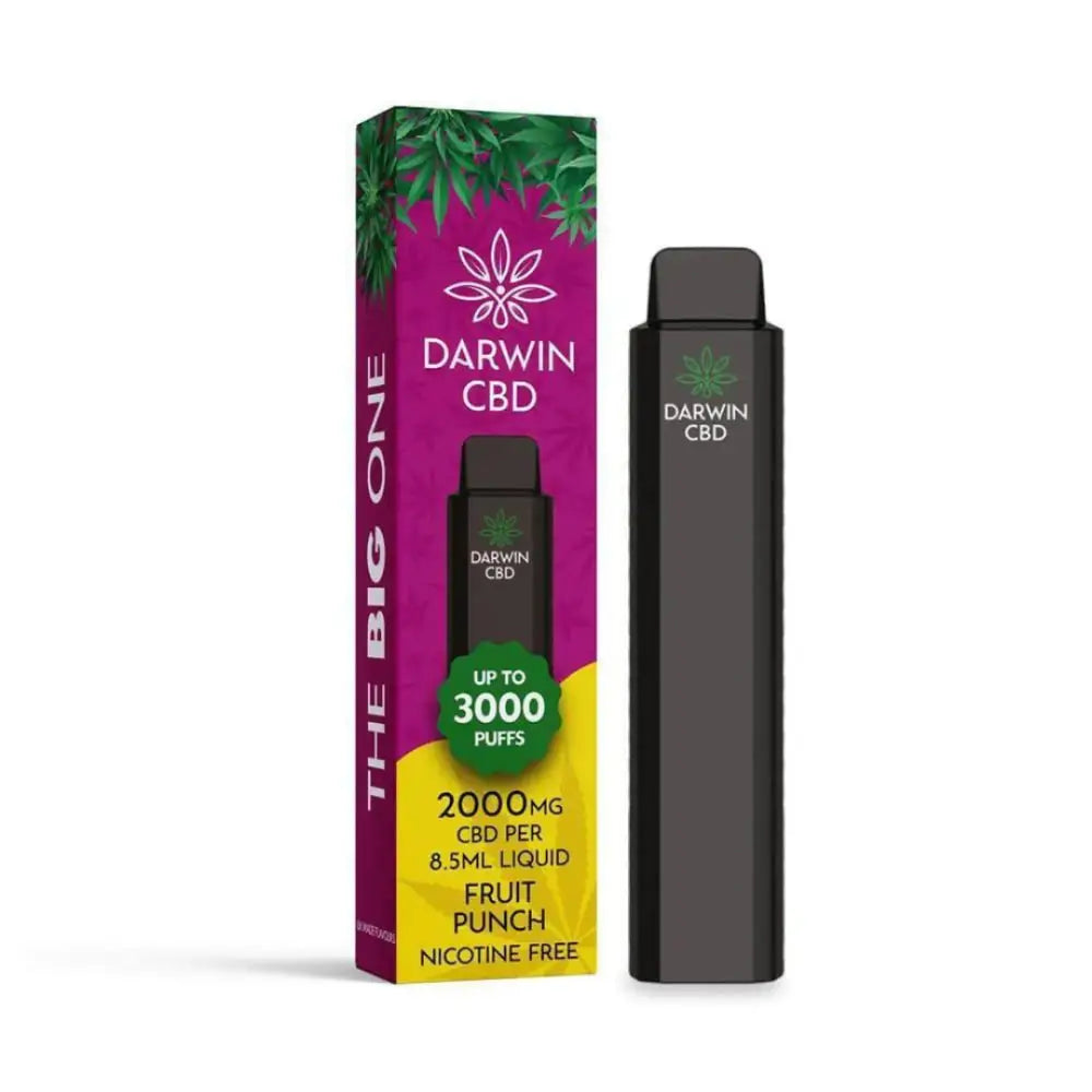 Darwin CBD Disposable 2000mg 3000 Puff Fruit Punch