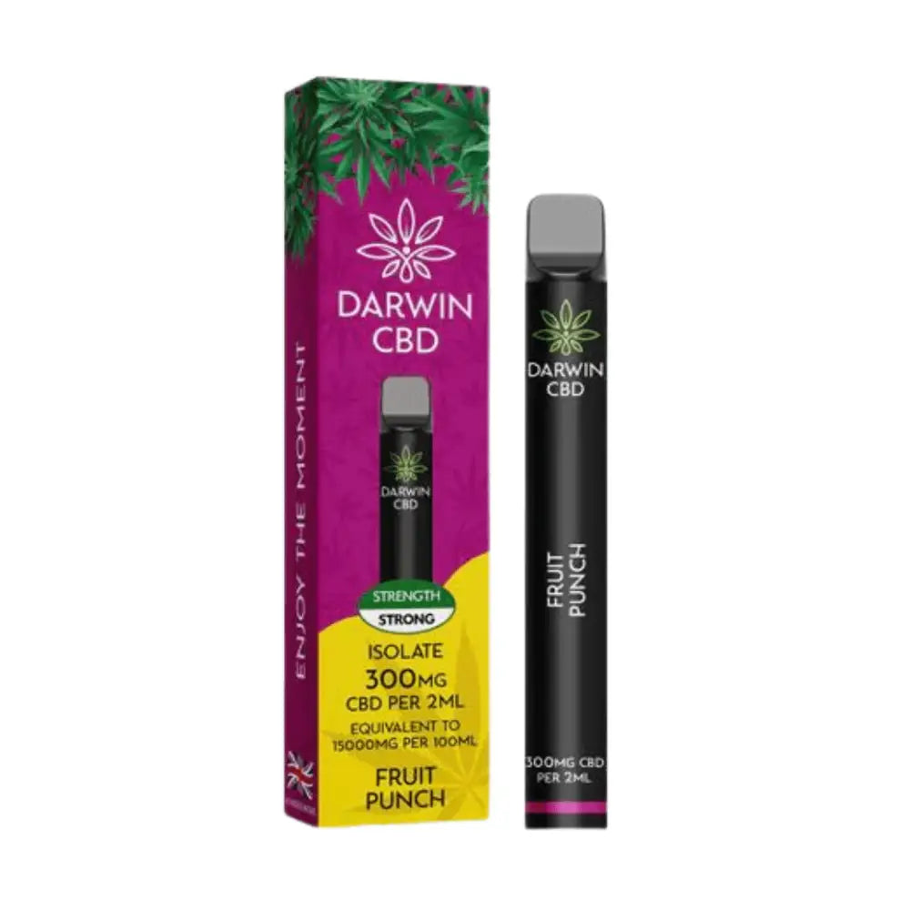 Darwin CBD 300mg Disposable Vapes - Smokz Vape Store