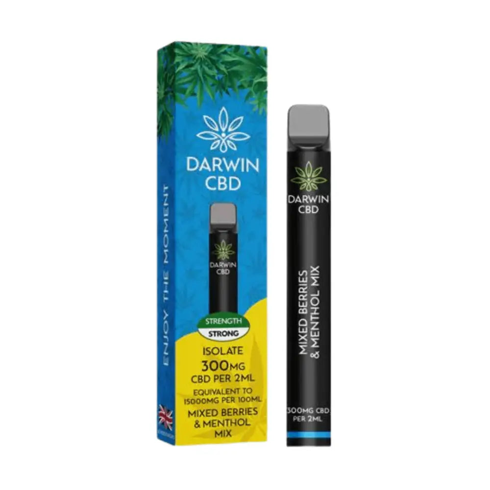 Darwin CBD 300mg Disposable Vapes - Smokz Vape Store