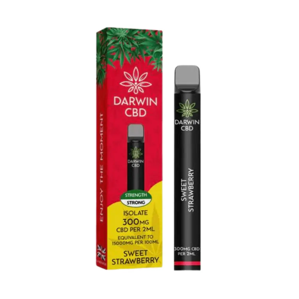 Darwin CBD 300mg Disposable Vapes - Smokz Vape Store