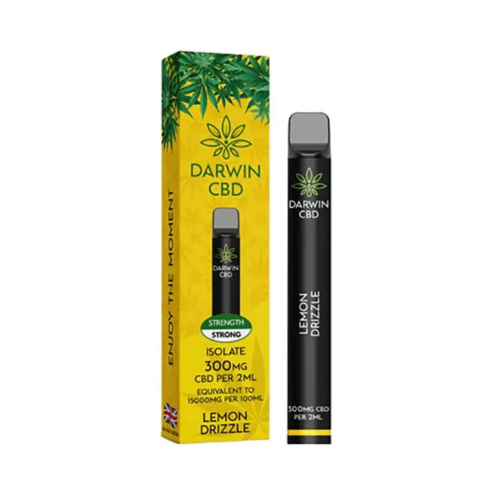 Darwin CBD 300mg Disposable Vapes - Smokz Vape Store