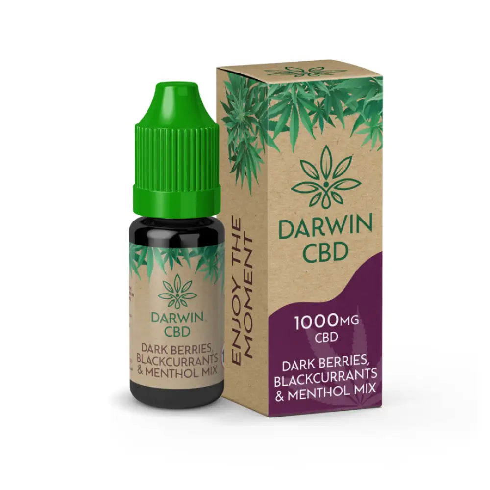 Darwin CBD Vape 1000mg 10ml E-Liquids 12 - Smokz Vape Store