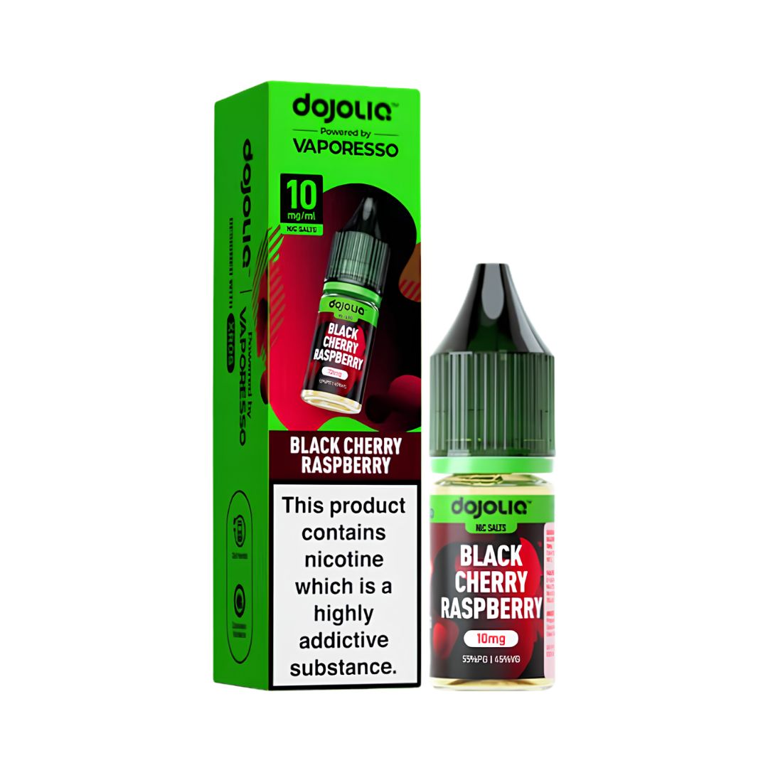 Dojo Liquid Black Cherry Raspberry Nic Salt 10ml