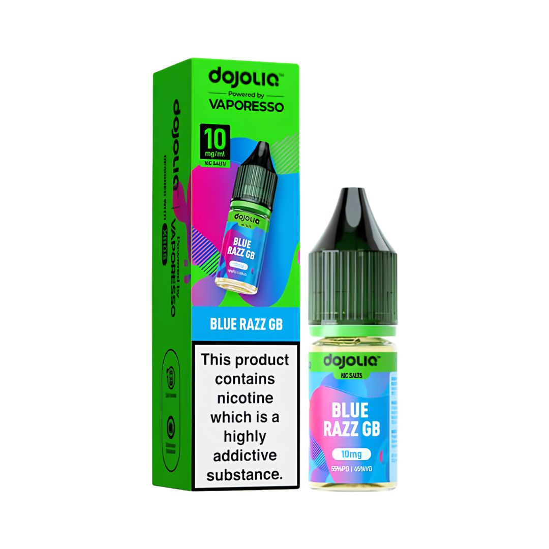 Dojo Liquid Blue Razz GB Nic Salt 10ml