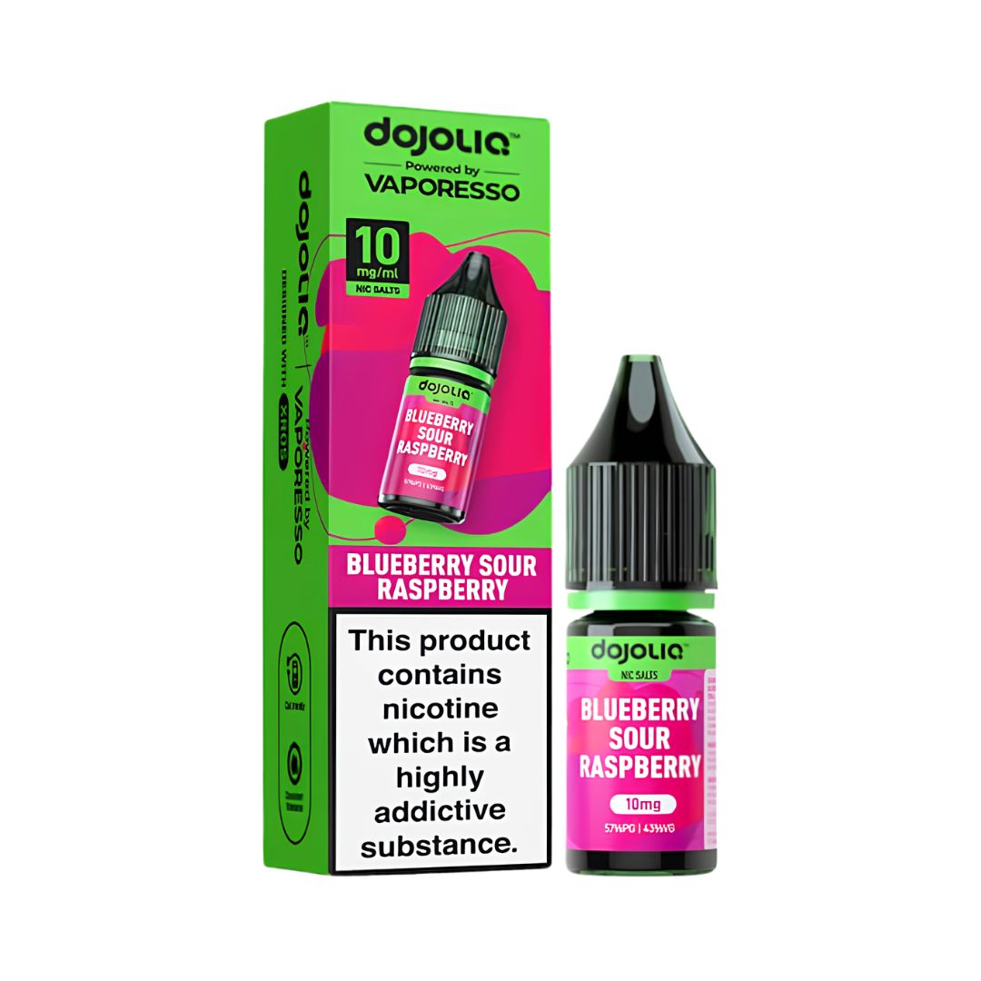Dojo Liquid Blueberry Sour Raspberry Nic Salt 10ml
