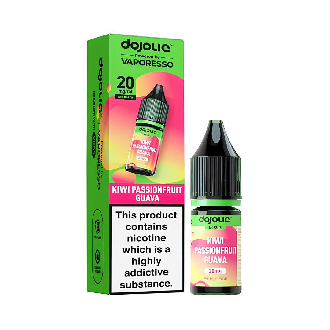 Dojo Liquid Kiwi Passionfruit Guava Nic Salt 10ml