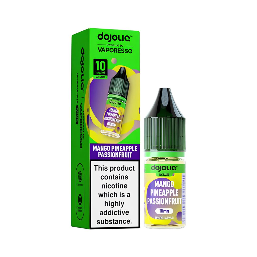 Dojo Liquid Mango Pineapple Passionfruit Nic Salt 10ml