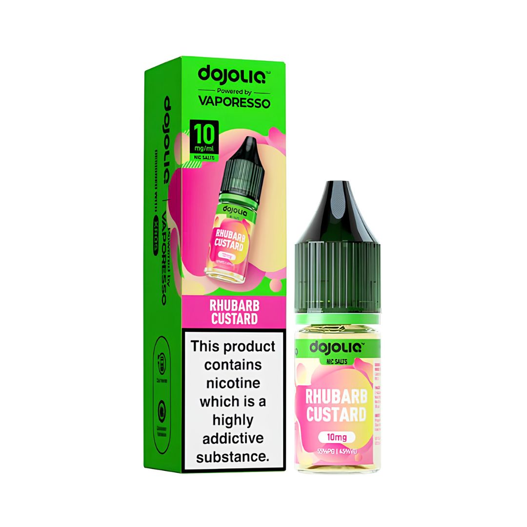 Dojo Liquid Rhubarb Custard Nic Salt 10ml