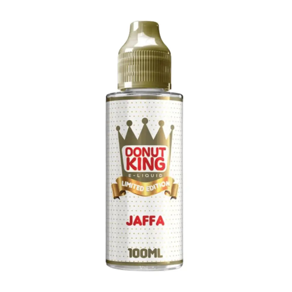 Donut King 100ml e-liquid Jaffa flavor for smokz vape store display