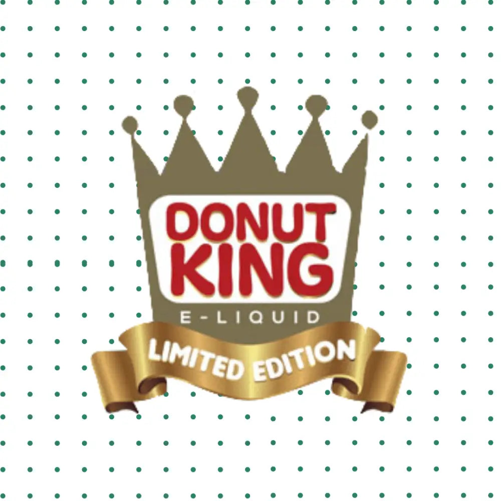Bottle of Donut King 100ml e-liquid Limited Edition at Smokz Vape Store