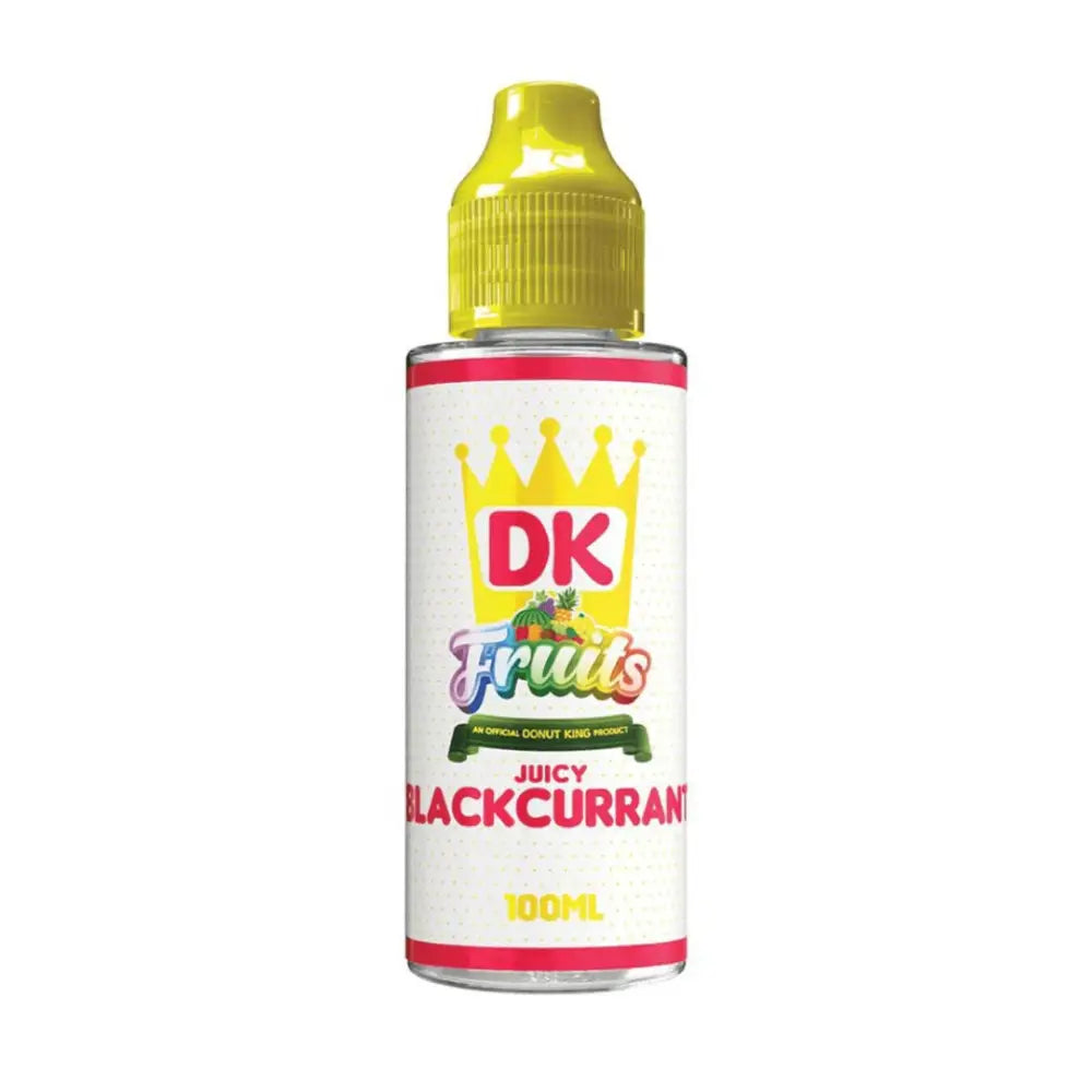 Donut King Vape Juice 100ml Fruits E-Liquid - Juicy Blackcurrant