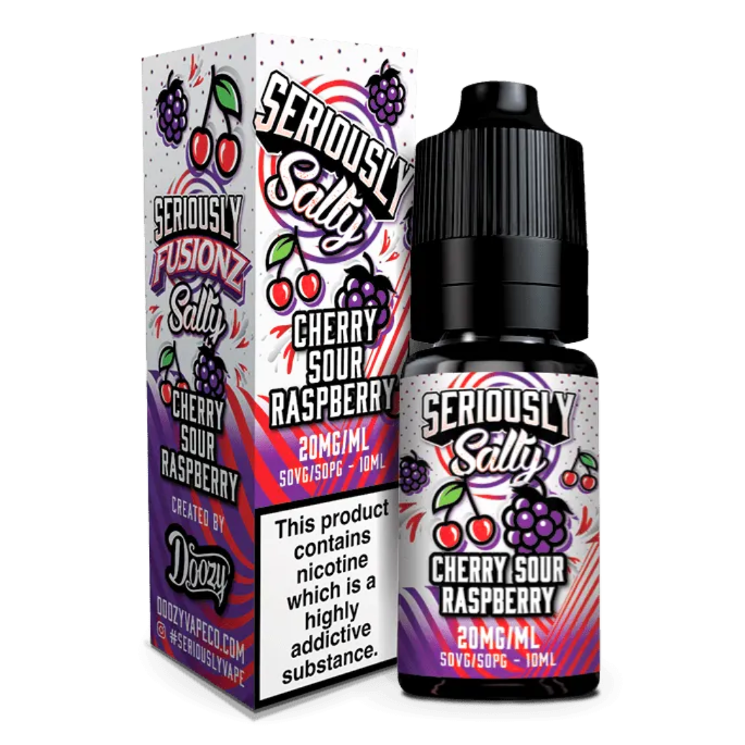 Doozy Fusionz Nic Salt E-liquid Cherry Sour Raspberry