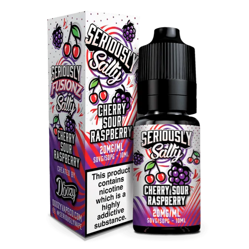 Doozy Fusionz Nic Salt E-liquid Cherry Sour Raspberry