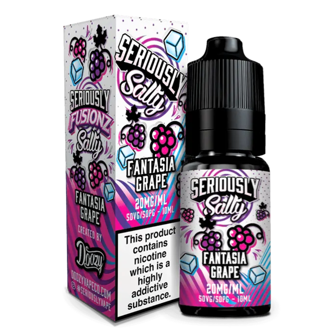 Doozy Fusionz Nic Salt E-liquid Fantasia Grape