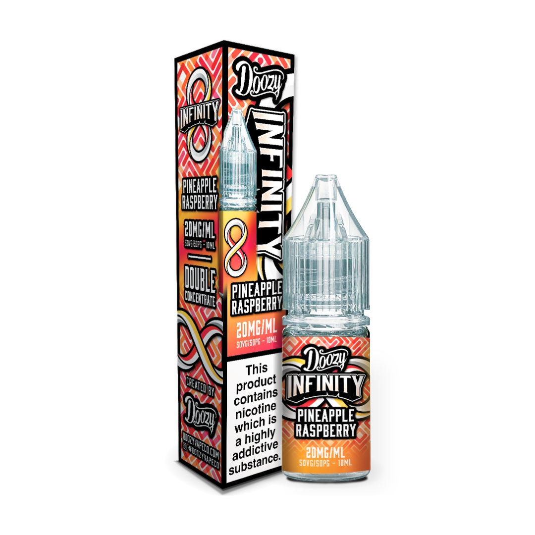 Doozy Infinity Pineapple Raspberry Nic Salts.