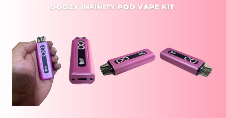 Doozy Infinity Pod Vape Kit – Front.