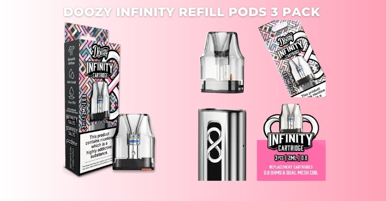 Doozy Infinity Refill Pods 3 Pack.