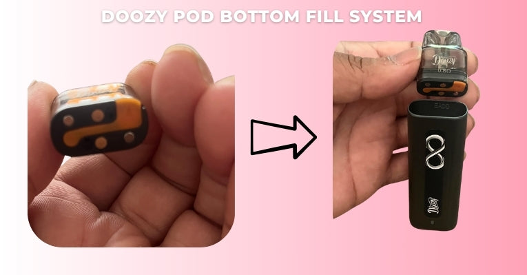 Doozy Pod Bottom Fill System.