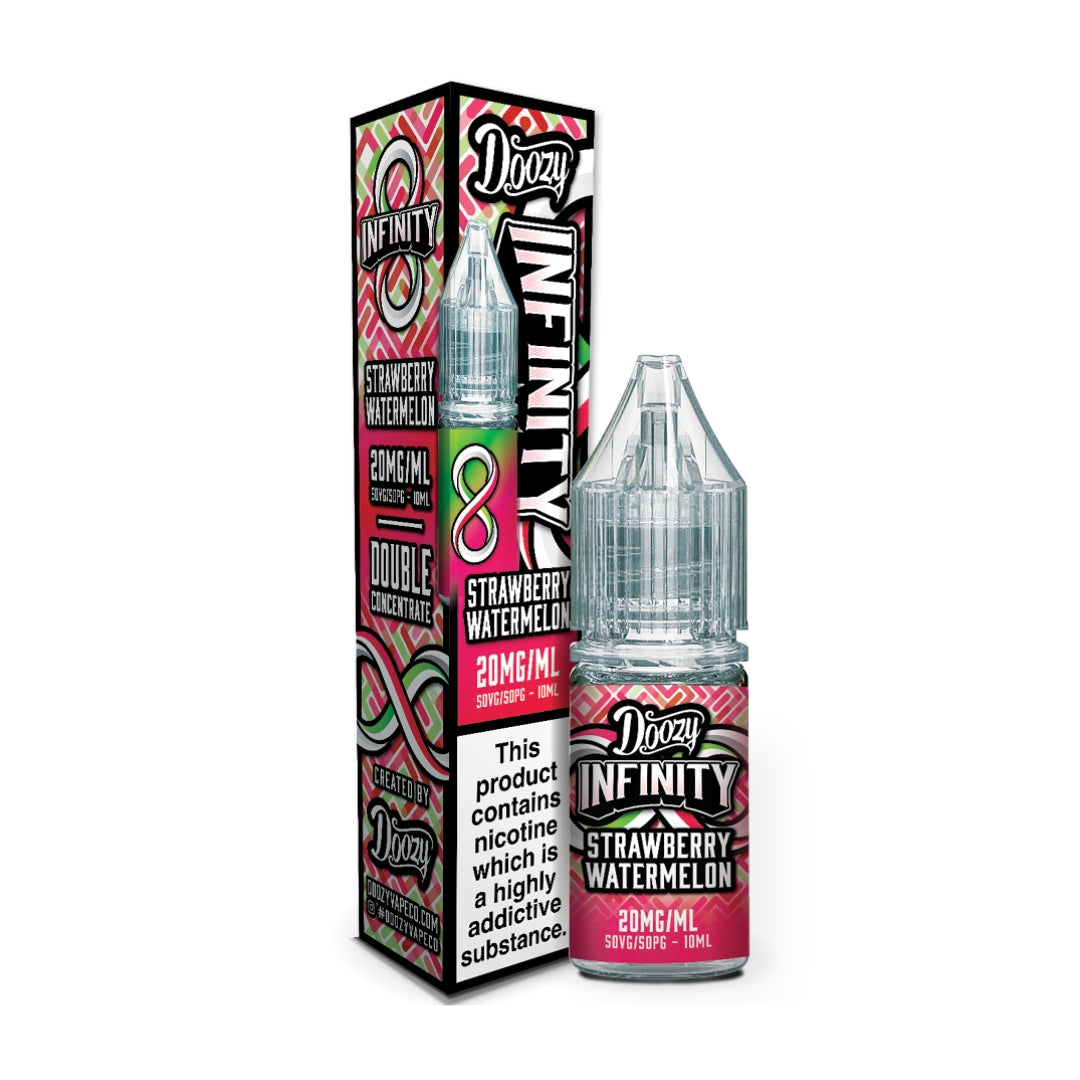 Doozy Infinity Strawberry Watermelon Nic Salts.
