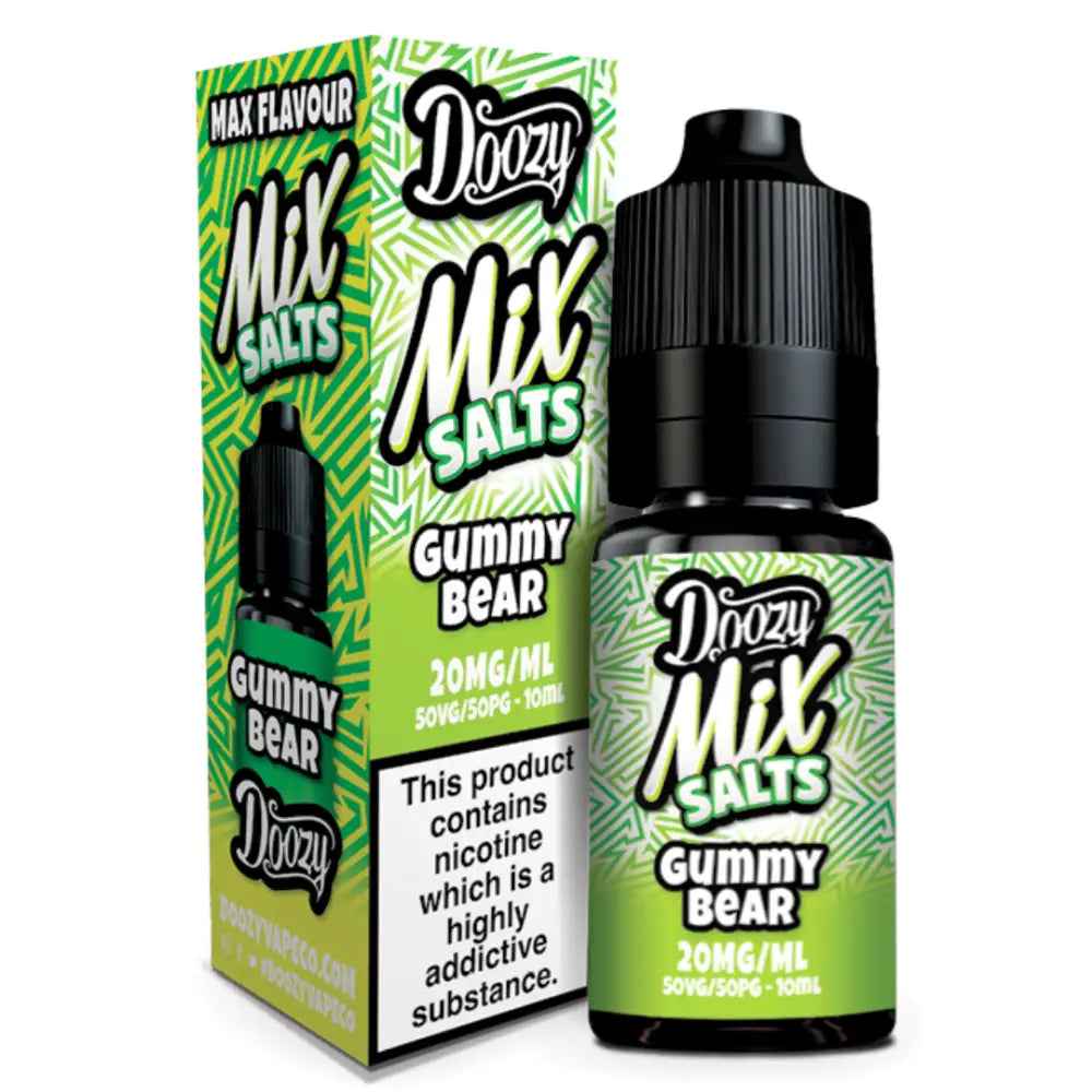 Doozy Mix Salt 10ml E-Liquid Gummy Bear