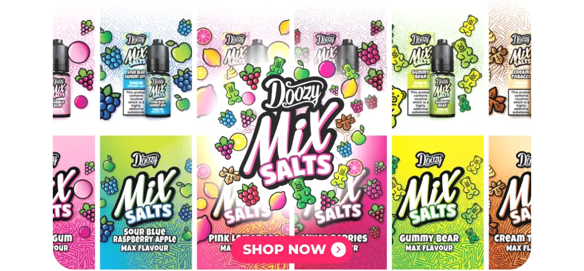 Doozy Mix Salts Flavours