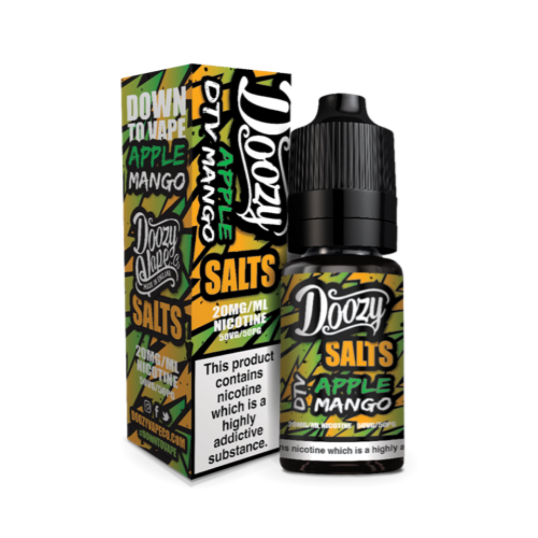 doozy salts apple mango 10ml nic salt e-liquids