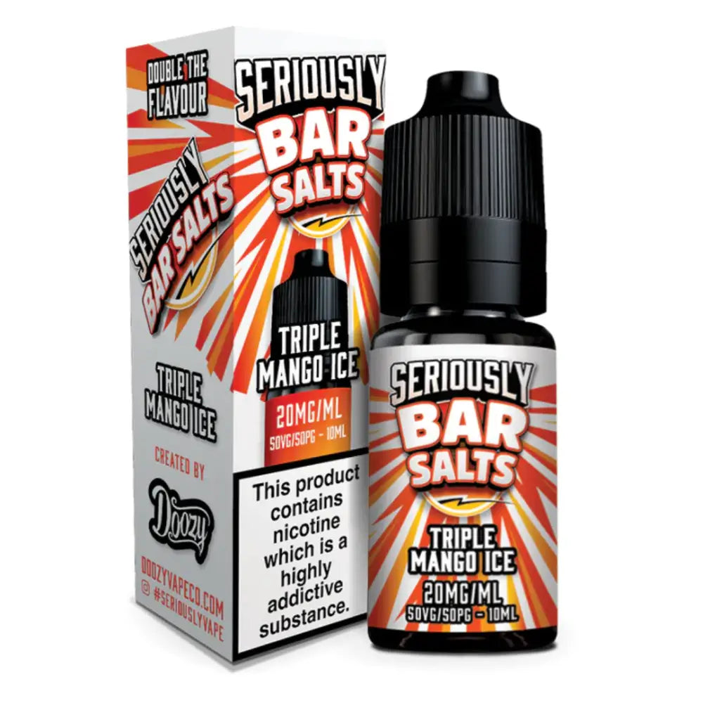 Doozy Seriously Bar Salts E-Liquid Triple Mango Ice