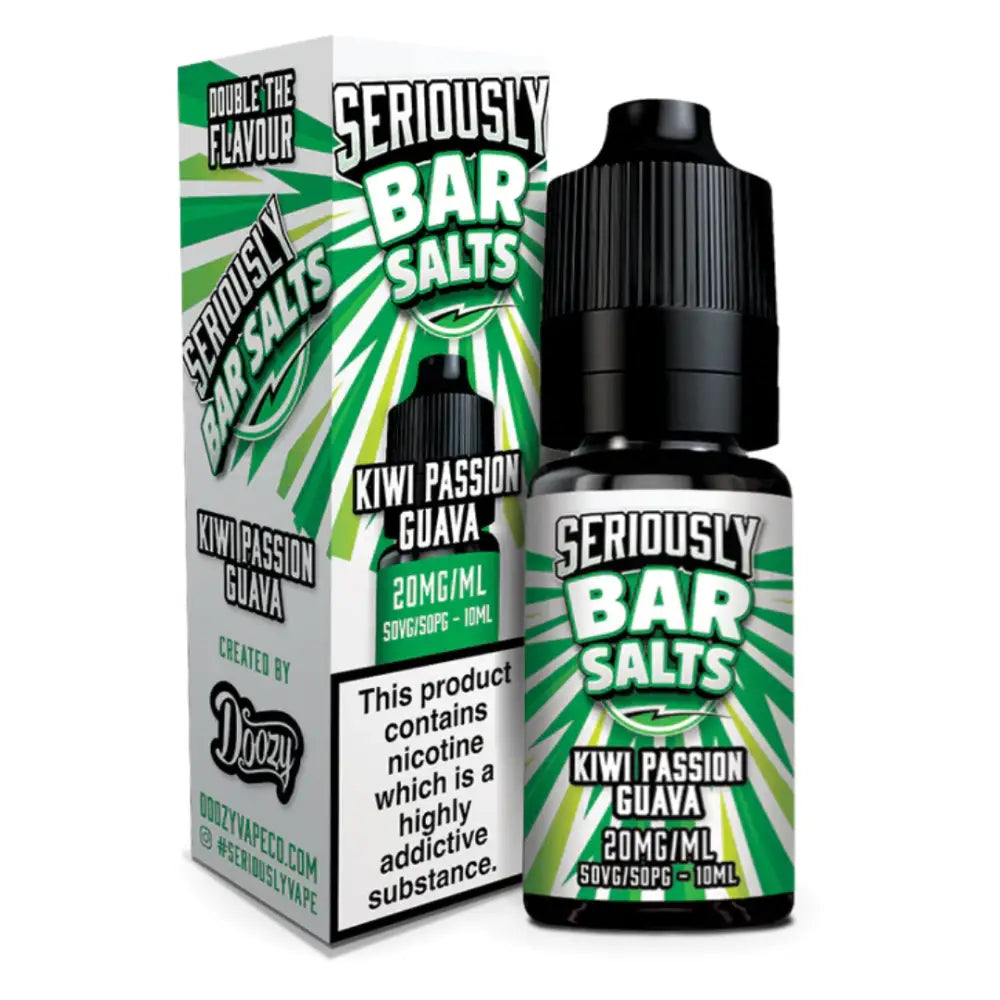 Doozy Seriously Bar Salts E-Liquid Kiwi Passion Guava