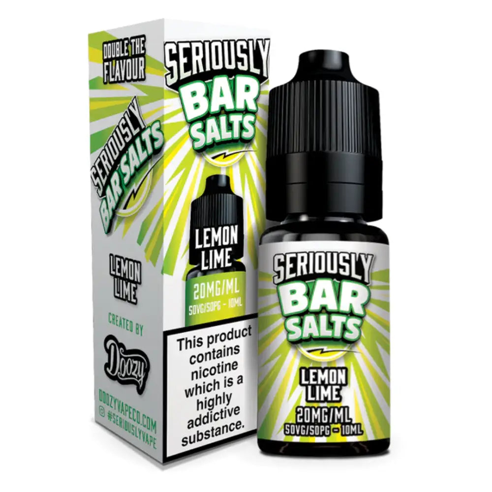 Doozy Seriously Bar Salts E-Liquid Lemon Lime