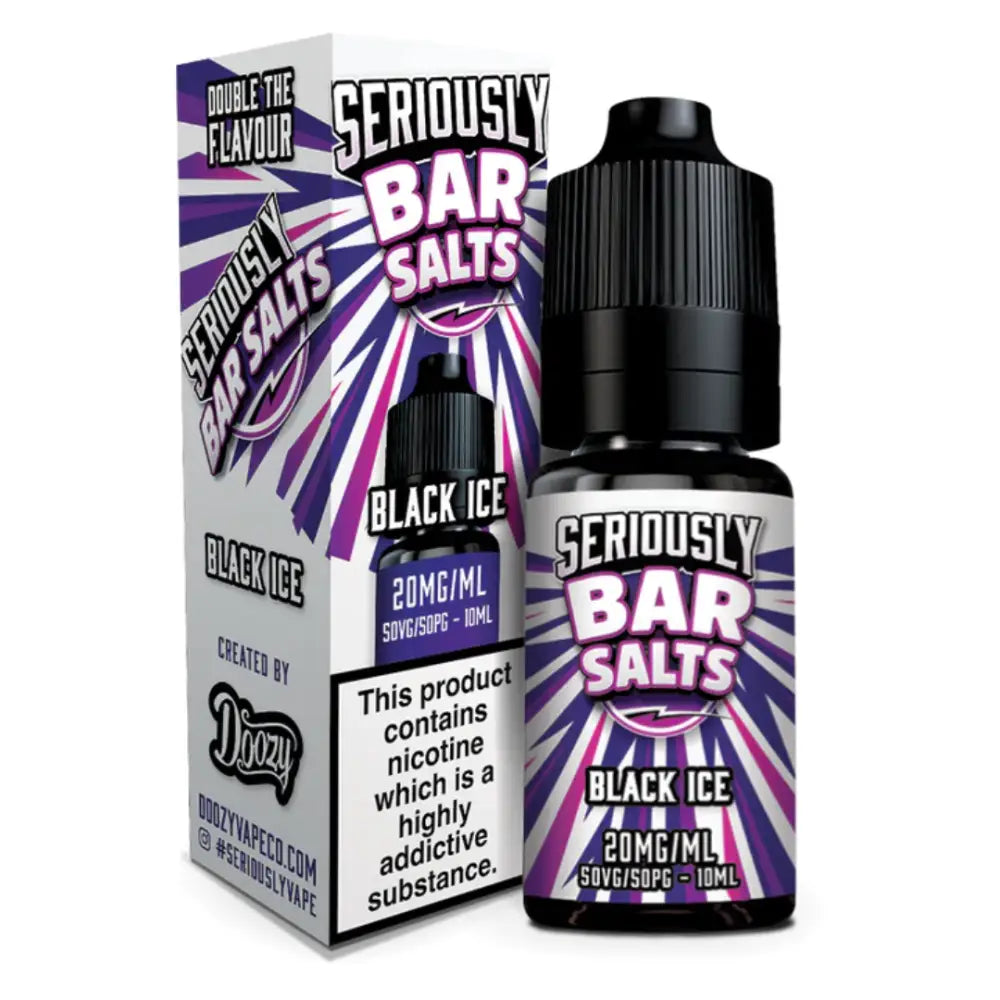 Doozy Seriously Bar Salts E-Liquid Black Ice