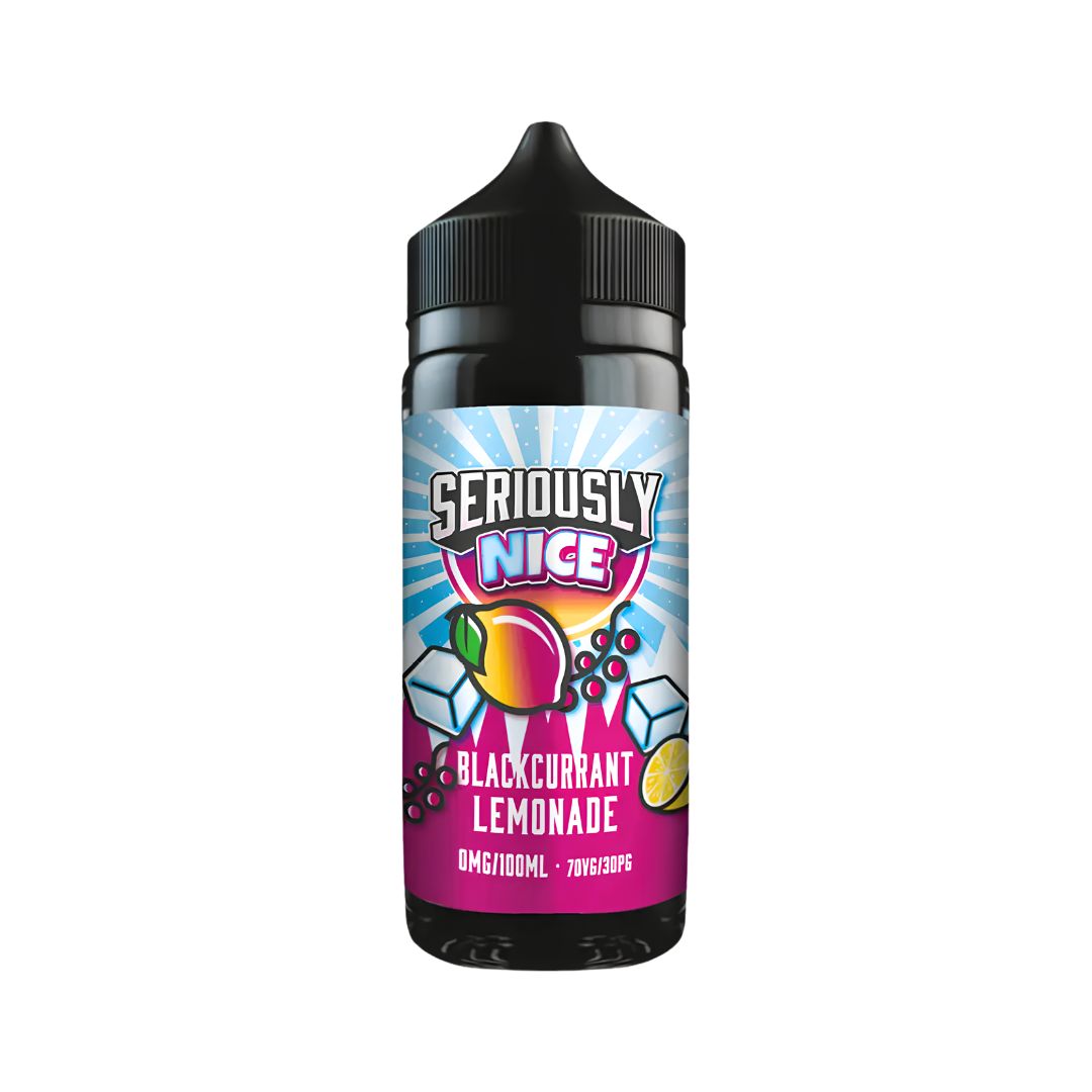 Doozy Seriously Nice Cool Blackcurrant Lemonade 100ml Shortfill.