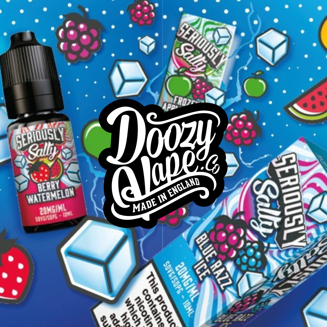 Doozy Seriously Salty 10ml Nic Salt E-Liquids - Smokz Vape Store