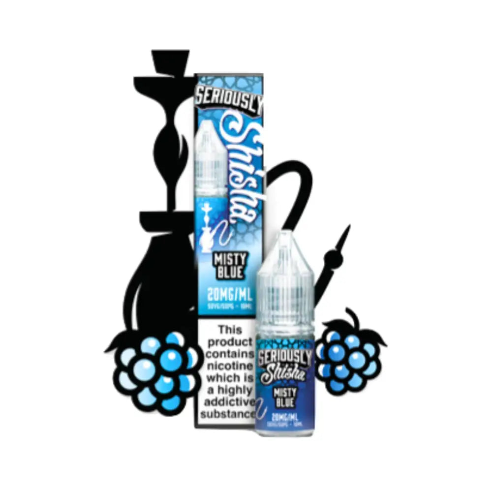 Misty Blue Doozy Seriously Shisha Nic Salts.