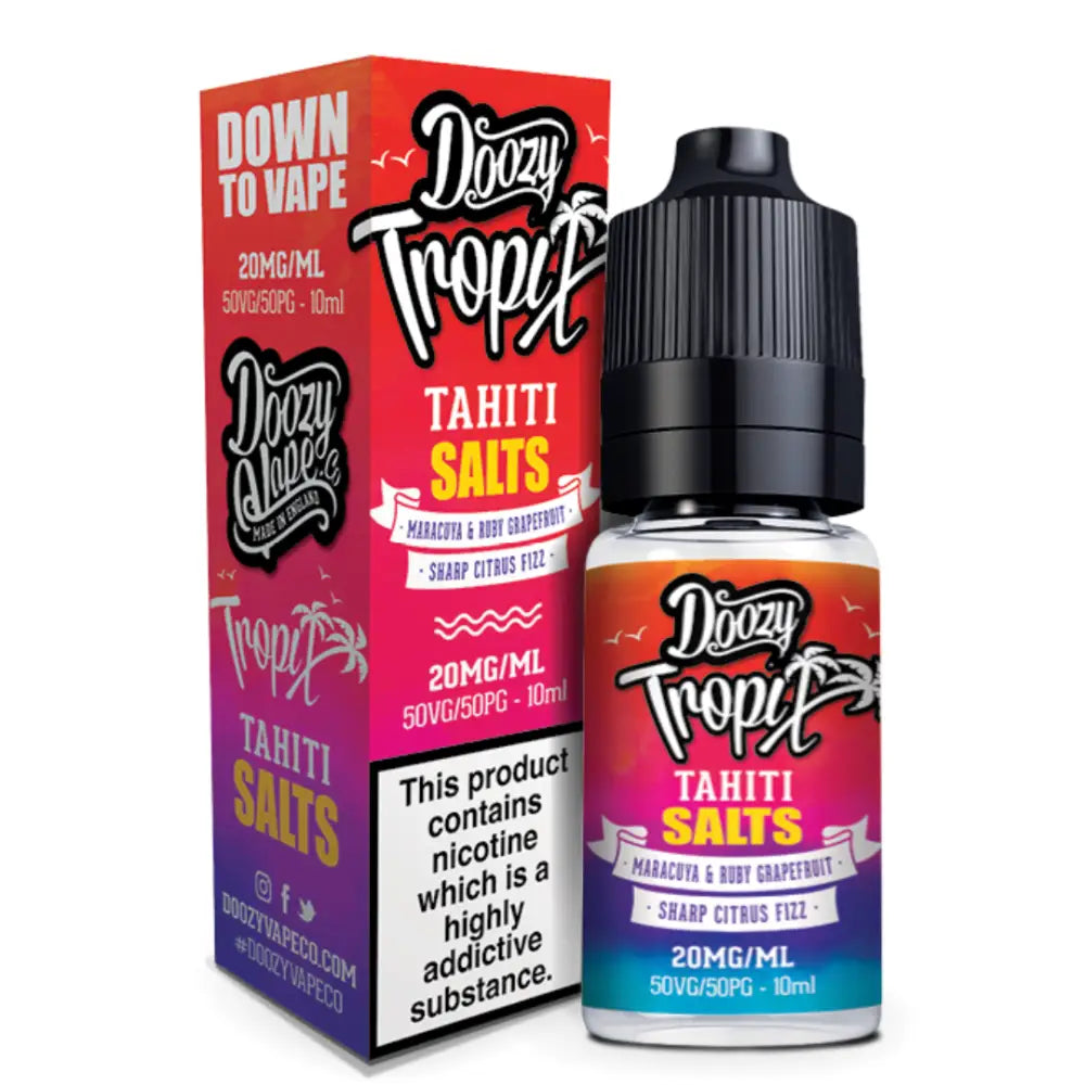 Doozy Tropix Tahiti 10ml Nic Salt E-Liquids