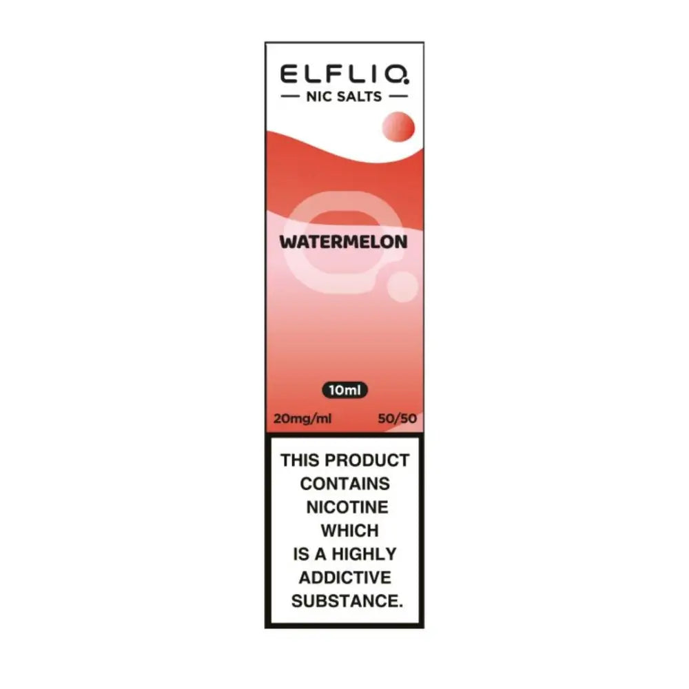 Watermelon - Elf Bar Elfliq Nic Salt E-Liquids - Smokz Vape Store