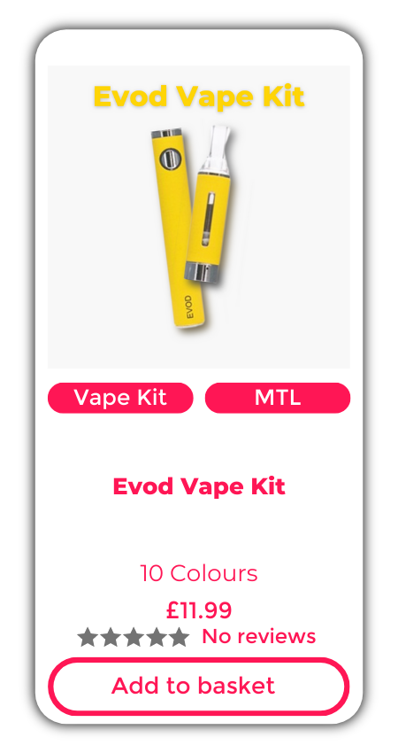 EVOD Vape Pen - Smokz Vape Store