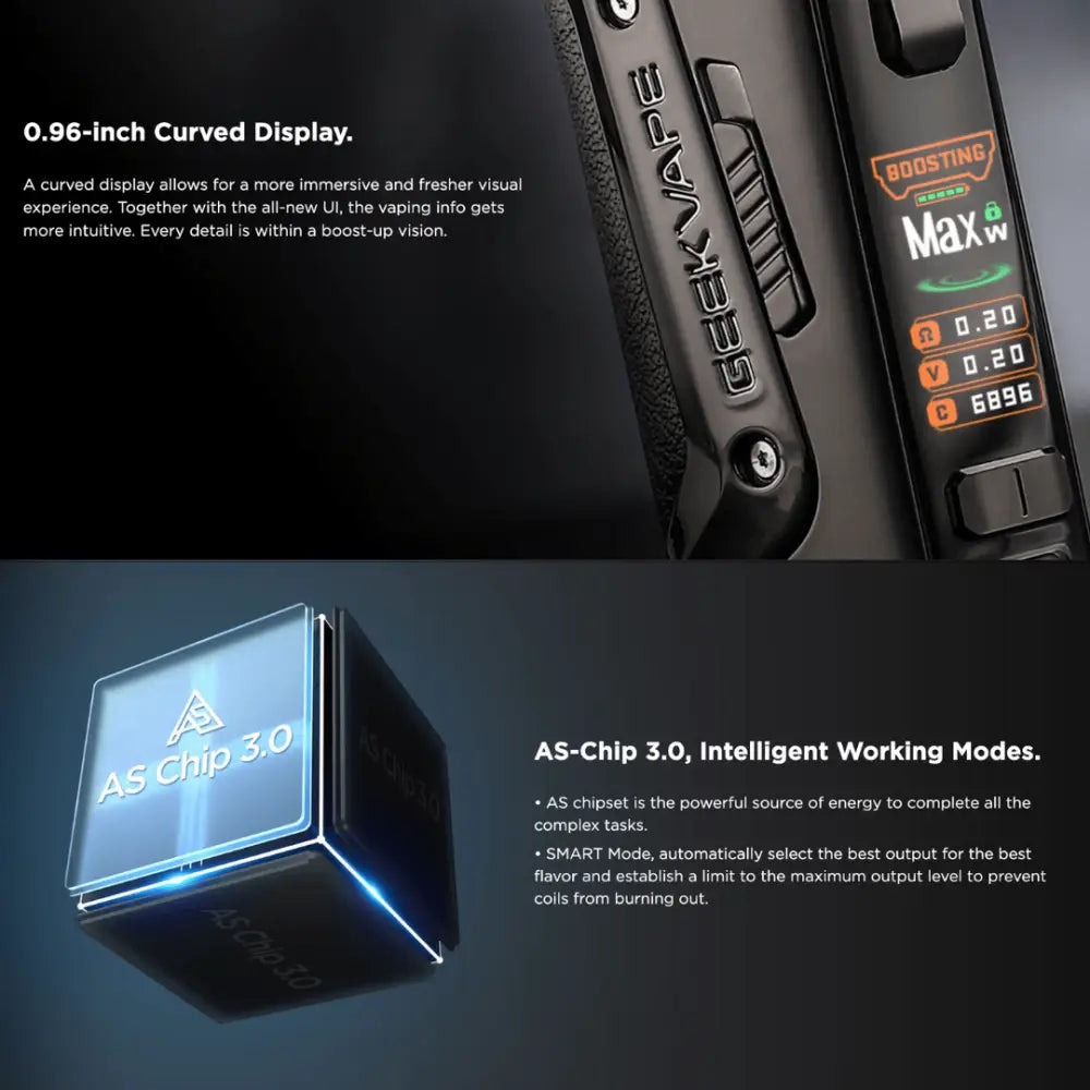 Geek Vape B60 Aegis Boost 2 Vape Kit UK | Smokz Geek Vape B60 Aegis Boost 2 Vape Kit UK | Smokz