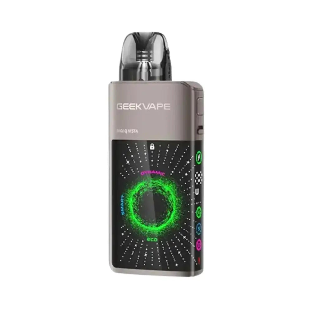 Geekvape Digi Q Vista Pod Vape Kit Front Gunmetal.