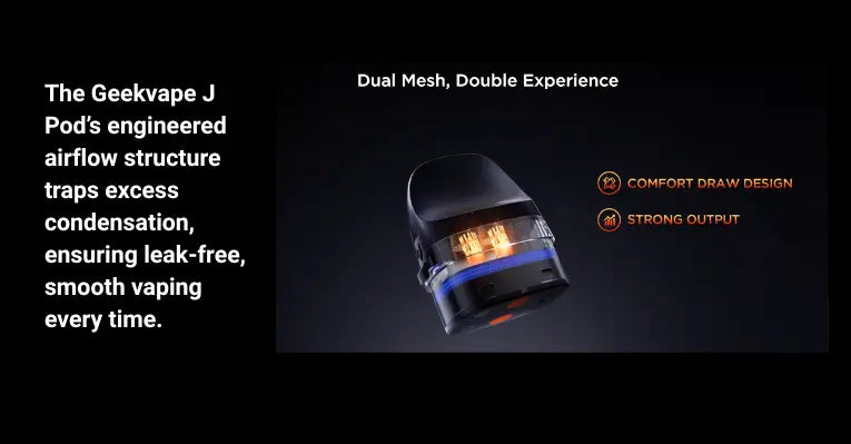 Geekvape J Cartridge Replacement Pods Product Details - 2.