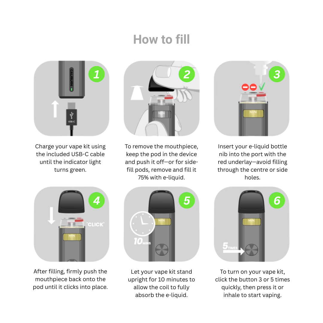 Geekvape J Cartridge Replacement Pods How To Use.