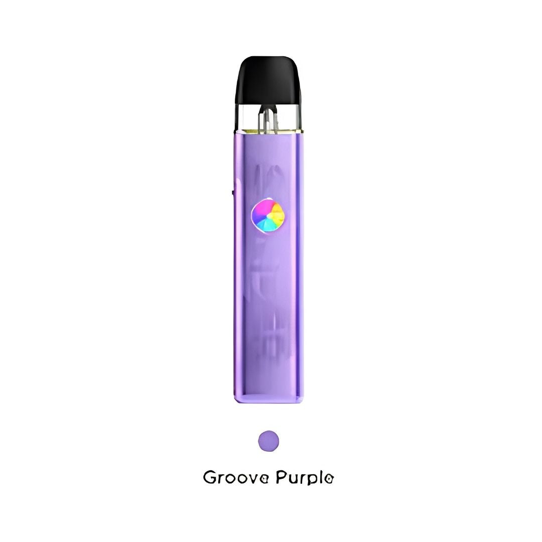 Geekvape Sonder Q3 Vape Pod Kit Purple vape device with a black top on a white background