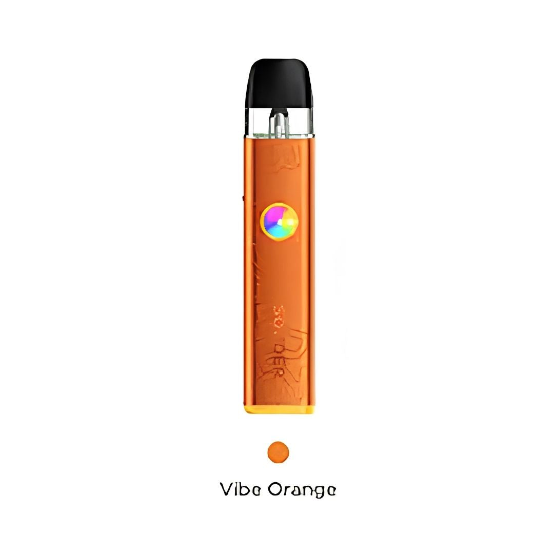 Geekvape Sonder Q3 Vape Pod Kit Orange vape device with black top on a white background